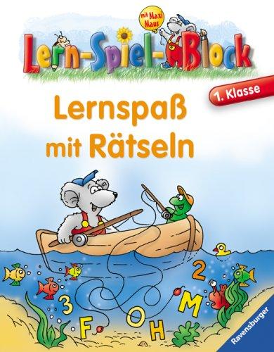 Lern-Spiel-Block: Lernspaß mit Rätseln (1. Klasse)