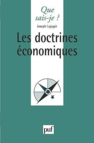 Les Doctrines économiques