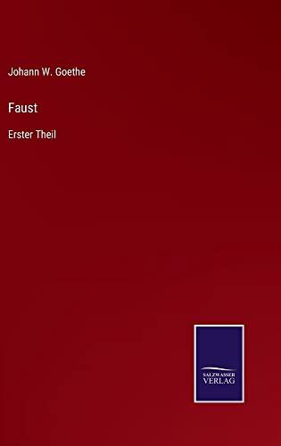 Faust: Erster Theil