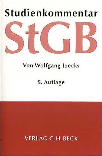 Studienkommentar Strafgesetzbuch (StGB)