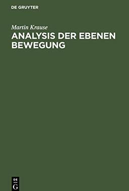 Analysis der Ebenen Bewegung