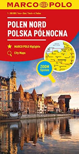 MARCO POLO Regionalkarte Polen Nord 1:300.000: Wegenkaart Schaal 1 : 300.000