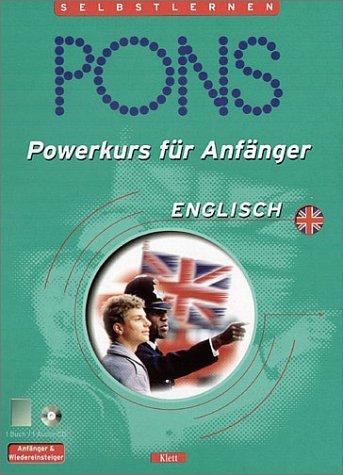 PONS Powerkurs für Anfänger, Audio-CDs m. Lehrbuch, Englisch, 1 Audio-CD m. Lehrbuch