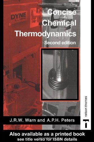 Concise Chemical Thermodynamics