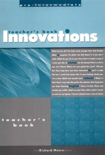 Innovations Pre-intermediate. A course in natural English: Teacher's Book