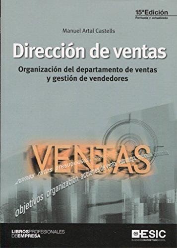 Dirección de ventas : organización del departamento de ventas y gestión de vendedores (Libros profesionales)