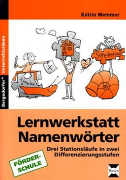 Lernwerkstatt Namenwörter: Arbeitsmaterial Differenzierungsstufen