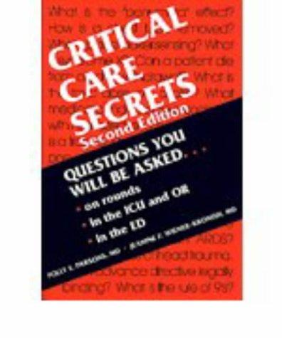 Critical Care Secrets (Secrets Series)