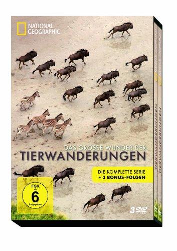 National Geographic - Das große Wunder der Tierwanderungen [3 DVDs]