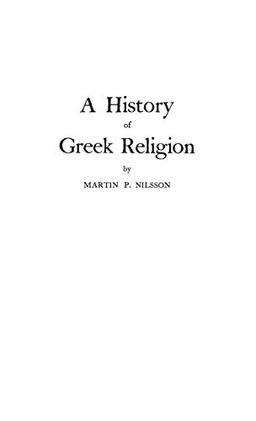 A History of Greek Religion