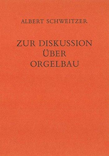 Zur Diskussion über Orgelbau (1914) (EM)