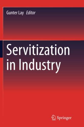 Servitization in Industry