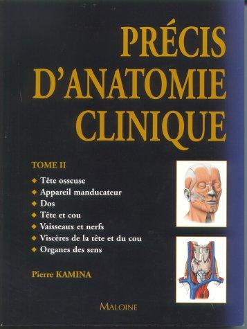 Précis d'anatomie clinique : Tome 2