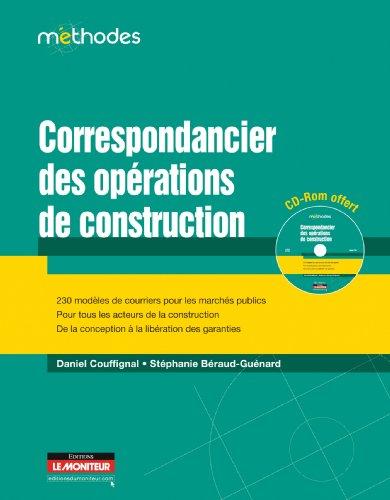 Correspondancier des opérations de construction