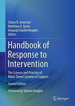 Handbook of Response to Intervention: The Science and Practice of Multi-Tiered Systems of Support