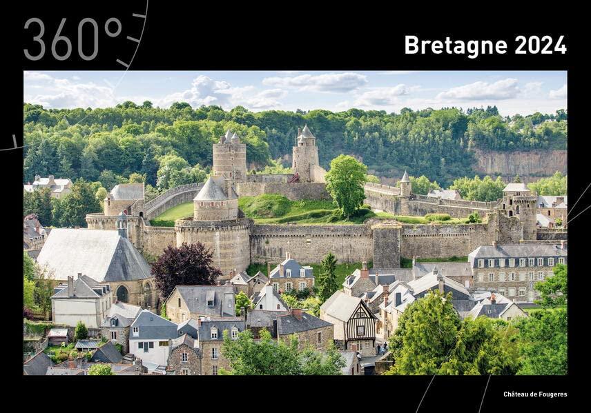 360° Bretagne Premiumkalender 2024 (360° Premiumkalender 2024 (50 x 35 cm))