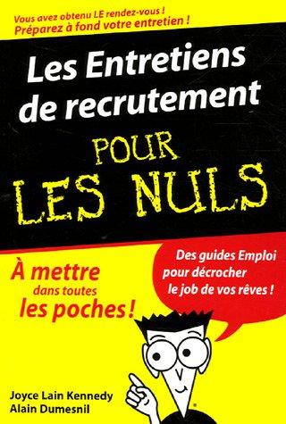 Les entretiens de recrutement pour les nuls