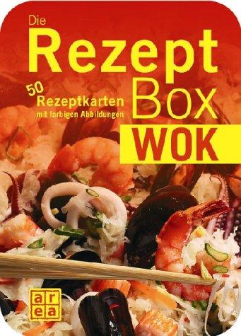 Die Rezeptbox. Wok. 50 Rezeptkarten mit farbigen Abbildungen