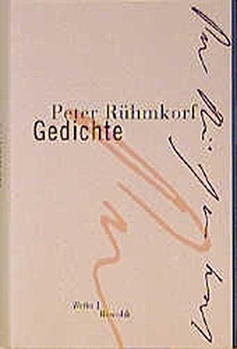 Gedichte (Rühmkorf: Werke, Band 1)