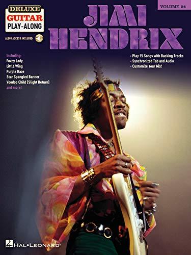 Jimi Hendrix: Deluxe Guitar Play-Along Volume 24: Includes Downloadable Audio (Deluxe Guitar Play-Along, 24)