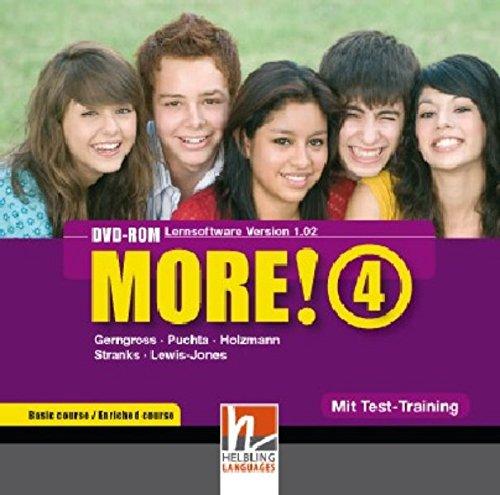 MORE! 4 DVD-ROM mit Schularbeiten-Training: Einzelplatzversion für Basic/Enriched