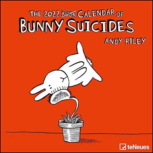 Bunny Suicides 2022 - Wand-Kalender - Broschüren-Kalender - 30x30 - 30x60 geöffnet - Cartoon