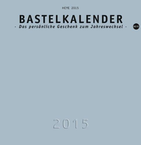 Bastelkalender, silber mittel 2015