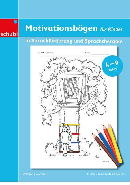 Motivationsbögen für Kinder in Sprachförderung und Sprachtherapie (Motivationssticker)