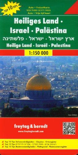 Freytag Berndt Autokarten, Heiliges Land - Israel - Palästina - Maßstab 1:150 000