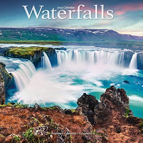 Waterfalls – Wasserfälle 2023 – 16-Monatskalender: Original Avonside-Kalender [Mehrsprachig] [Kalender] (Wall-Kalender)