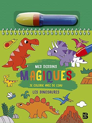 Les dinosaures : je colorie avec de l'eau