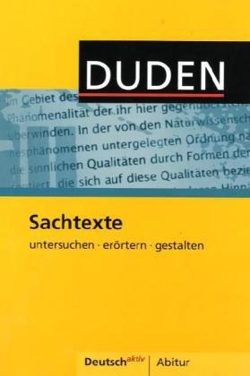 Deutsch aktiv - Abitur: Sachtexte: Themenheft