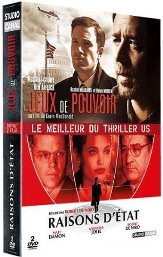 Coffret thriller : jeux de pouvoir ; raisons d'etat [FR Import]