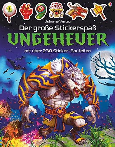 Der große Stickerspaß: Ungeheuer