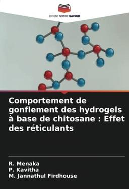 Comportement de gonflement des hydrogels à base de chitosane : Effet des réticulants