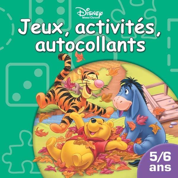 Jeux, activités, autocollants 5-6 ans : Winnie l'ourson