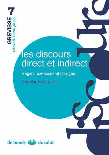 Les discours direct et indirect : règles, exercices et corrigés