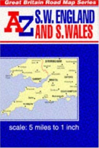 South West England and Wales Map Guide (Reversible Great Britain series)