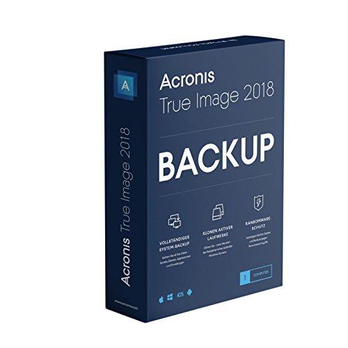 Acronis True Image 2018 - 1 Computer