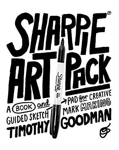 Sharpie Art Pack: A Book and Guided Sketch Pad for Creative Mark Making