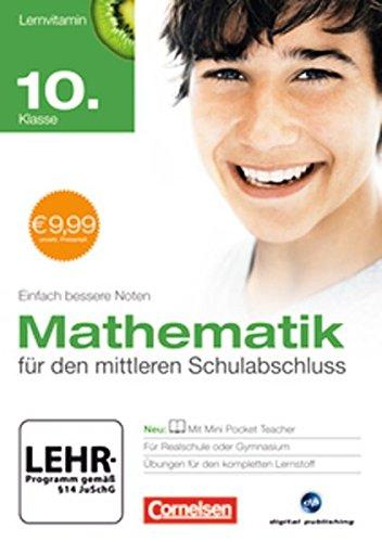 Lernvitamin Mathematik 10. Schuljahr Abschlußtrainer