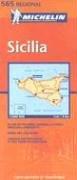 Carte routière : Sicilia, N° 11565 (en italien) (Cartes Régional)