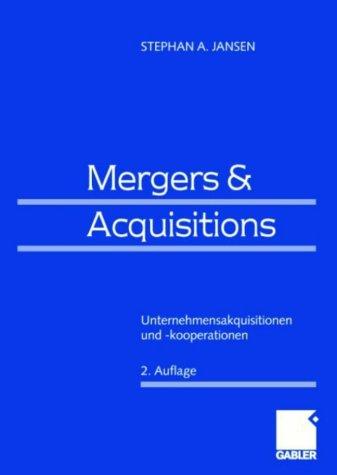 Mergers and Acquisitions