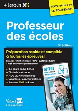 Professeur des écoles : concours 2019