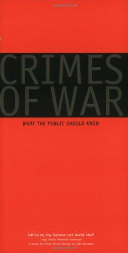 Crimes of War. What the Public Should Know