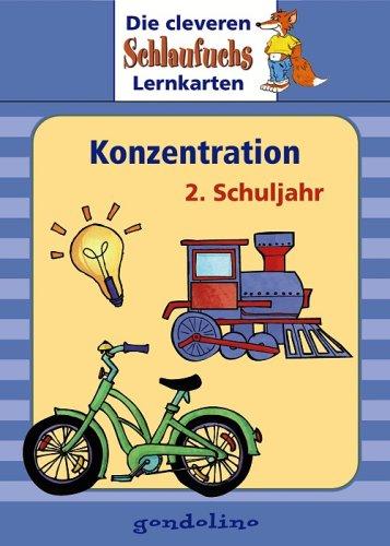 Konzentration: 2. Schuljahr (Die cleveren Schlaufuchs-Lernkarten)