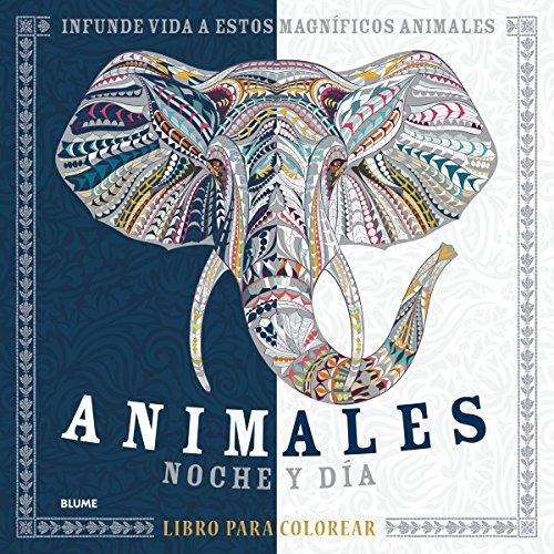 Animales. Noche y día : libro para colorear