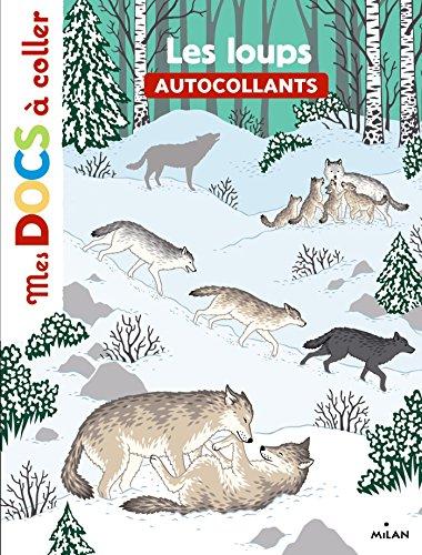 Les loups : autocollants