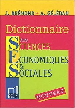 Dictionnaire de sciences économiques et sociales