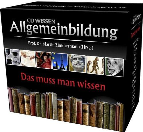 CD WISSEN - Allgemeinbildung - Das muss man wissen. Hörbuch-Box mit allen Einzelausgaben, 11 CDs